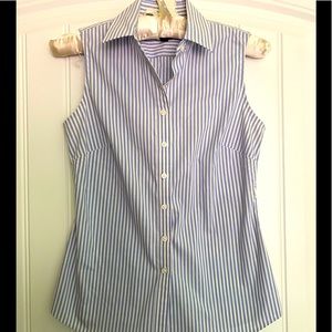 Classic Banana Republic Sleeveless Button-Down